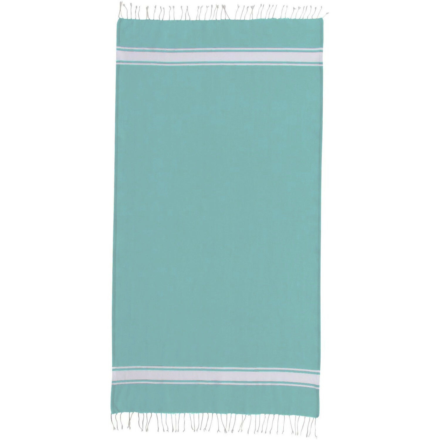 Pack of 2 Foutas Malibu - Turquoise Green - Cotton