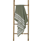 Cotton fouta 100x200 NEWPORT olive green