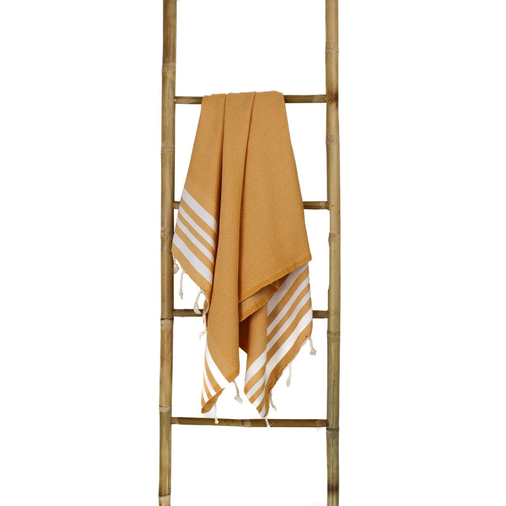 Cotton fouta 100x200 NEWPORT mustard yellow