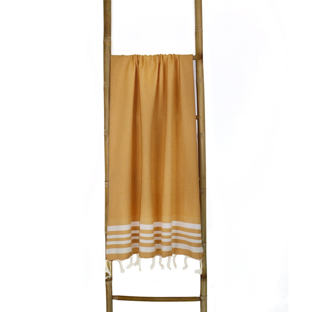 Cotton fouta 100x200 NEWPORT mustard yellow