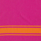 Fouta Bicolore Coton 100X200 St Tropez Rose Fuchsia / Orange
