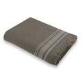 Fouta Felpa Algodón 100X180 - Faro - Verde Liquen / Greige