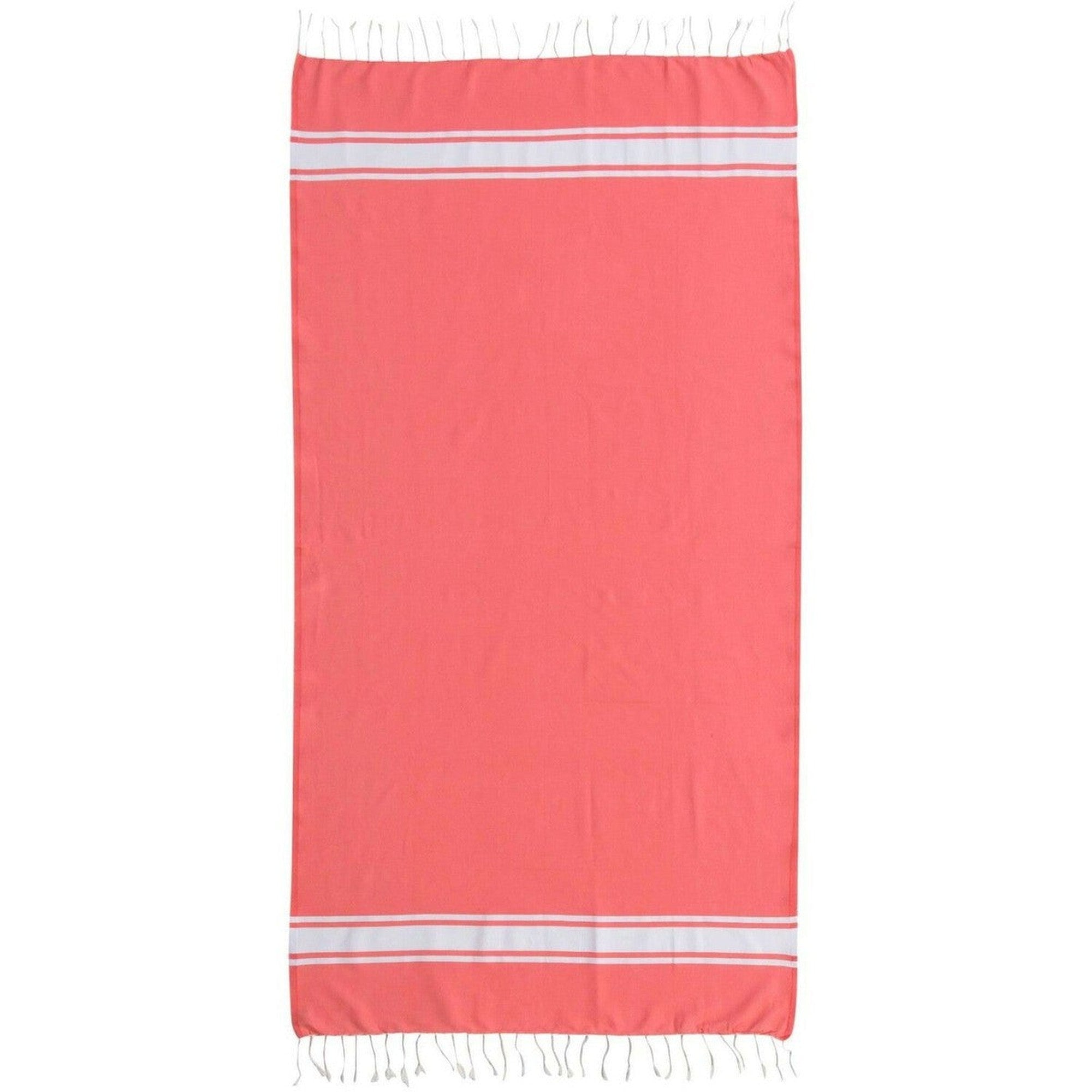 Fouta - Algodón - Naranja Coral - St Tropez