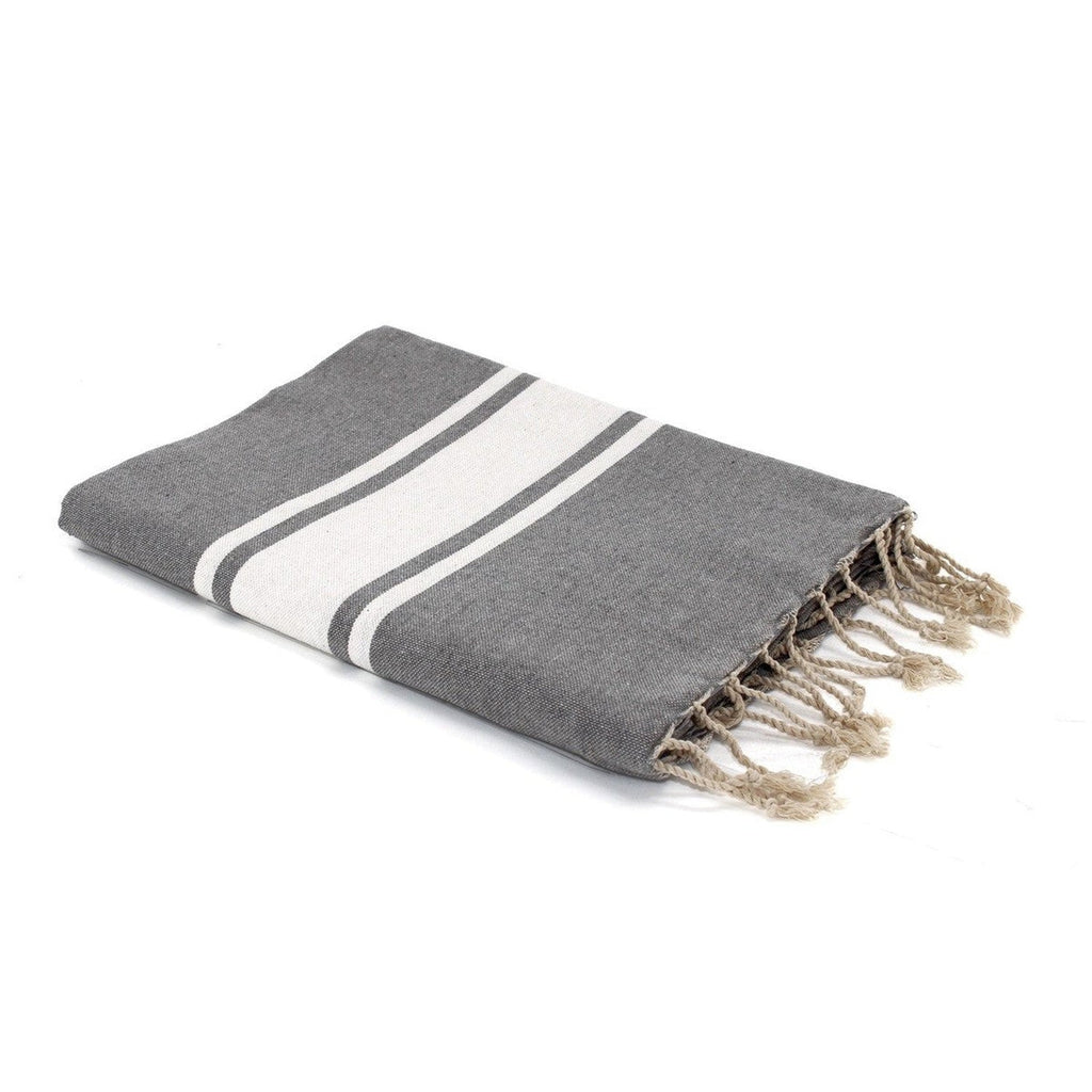 Fouta - Algodón - Gris Medio - St Tropez