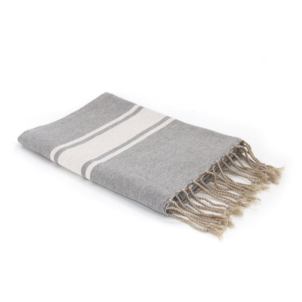 Fouta - Algodón - Gris Perla - St Tropez