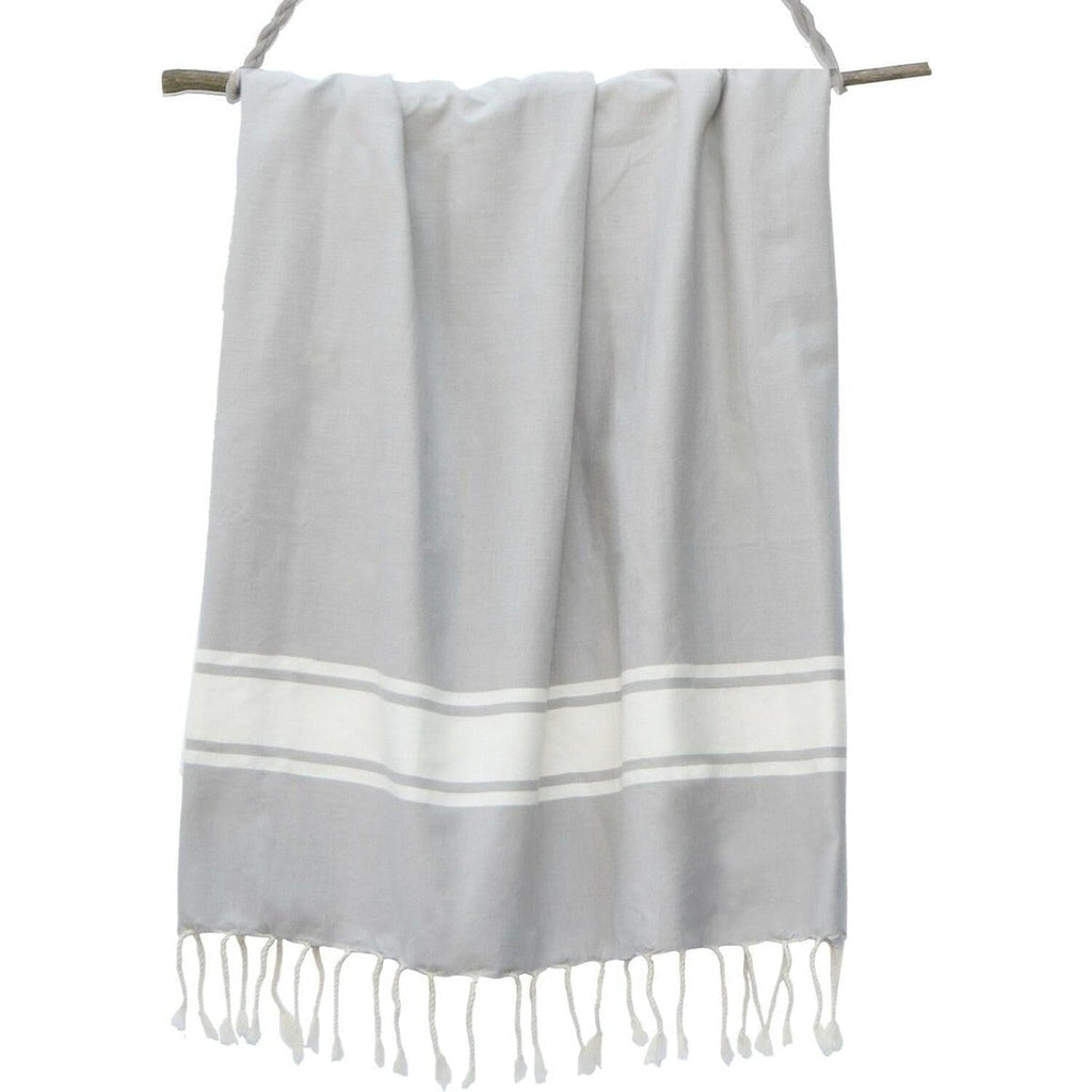 Fouta - Algodón - Gris Perla - St Tropez