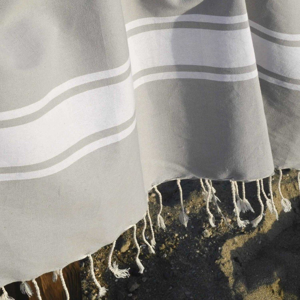 Fouta - Algodón - Gris Perla - St Tropez