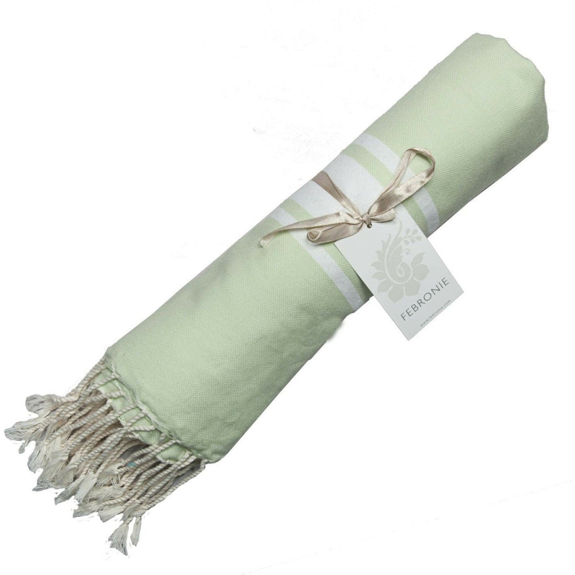 Fouta - Cotton - Almond Green - St Tropez