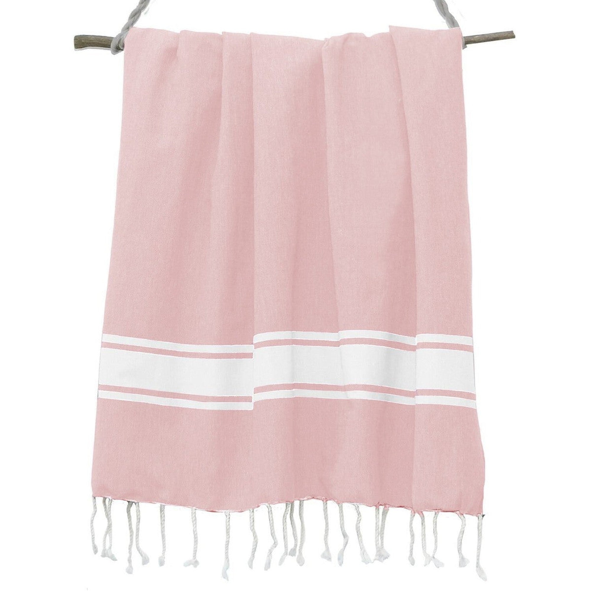 Fouta - Algodón - Rosa Pálido - St Tropez