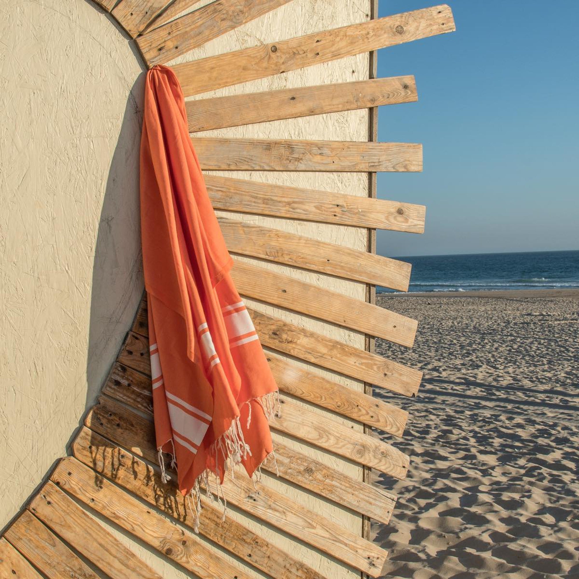 Fouta - Algodón - Naranja Mandarina - St Tropez