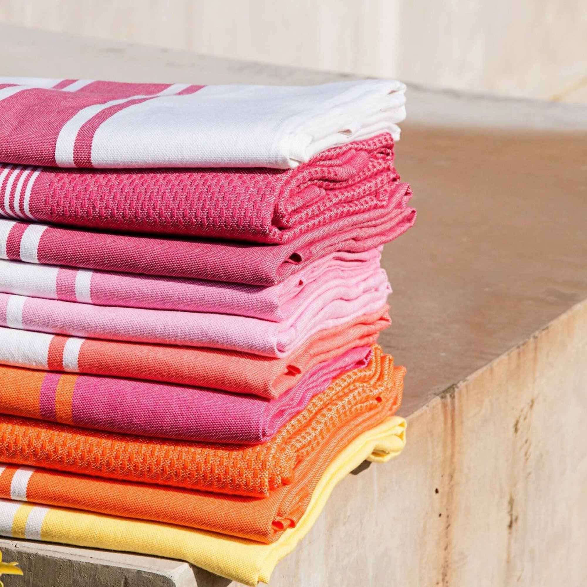 Fouta - Algodón - Naranja Mandarina - St Tropez