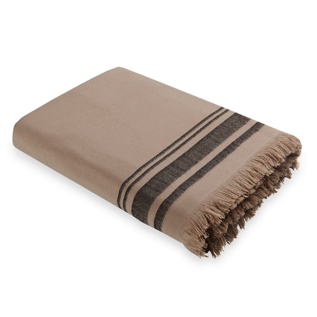 Fouta Éponge En Coton Faro - Beige