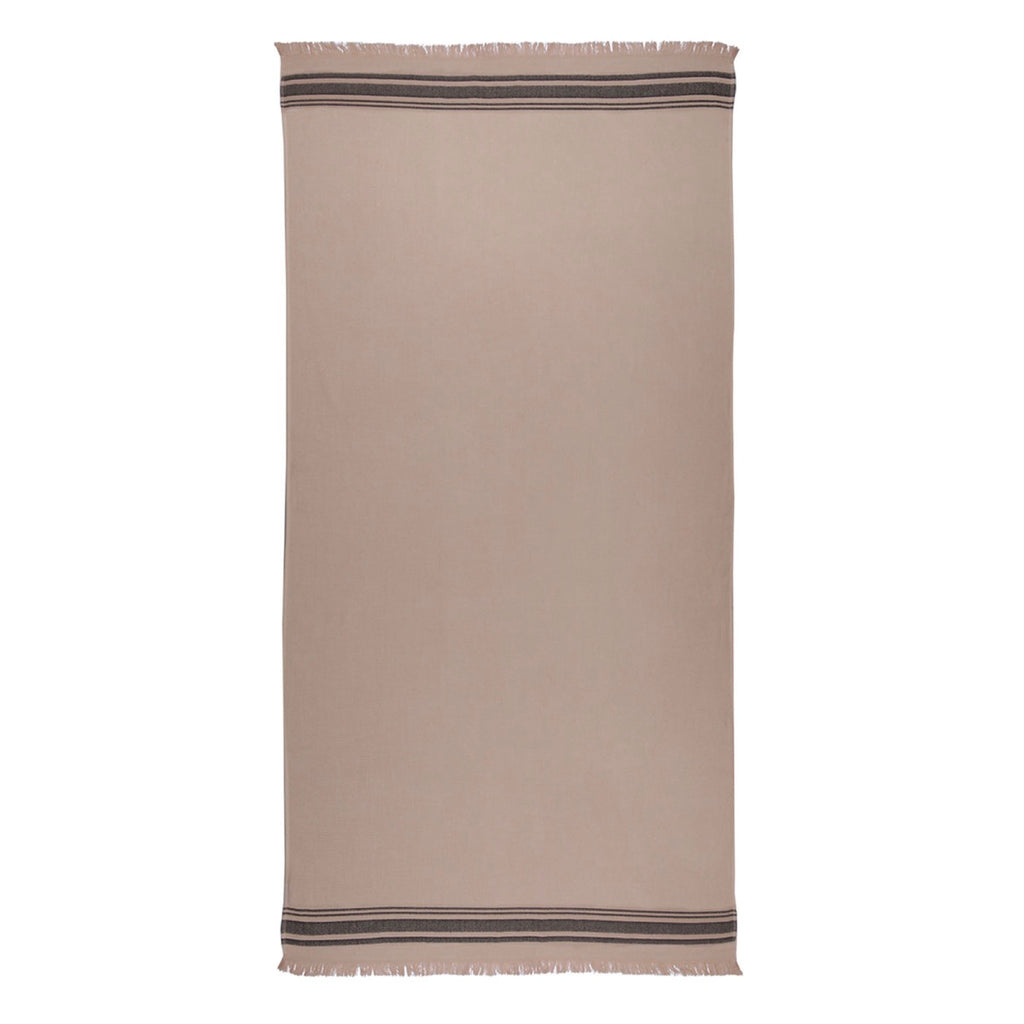 Fouta Éponge En Coton Faro - Beige