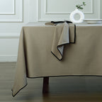 Ernest - Mantel - Lino Lavado - Natural/Negro