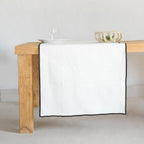 Ernest - Chemin De Table - Blanc/Noir