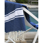 Fouta - Algodón - Azul Griego - St Tropez