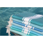St Tropez - Fouta - Bleu Aqua