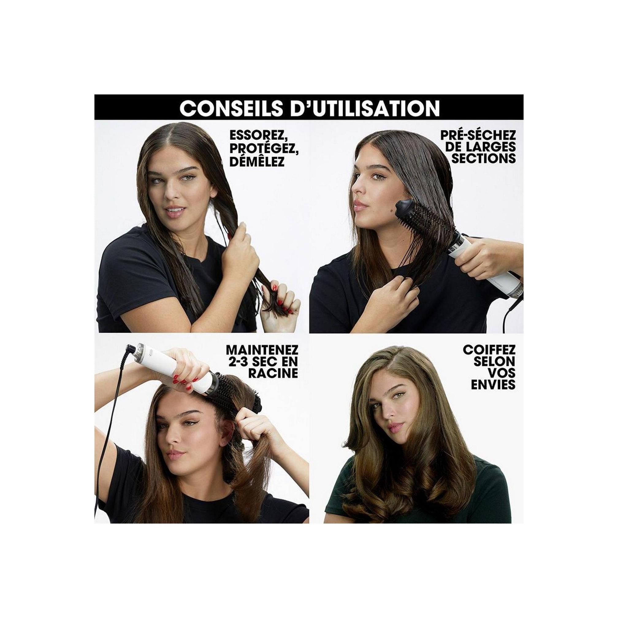 Brosse Soufflante 2-En-1 Ghd Duet Blowdry Blanc