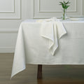 Tablecloth - Louis - Cotton Canvas - White