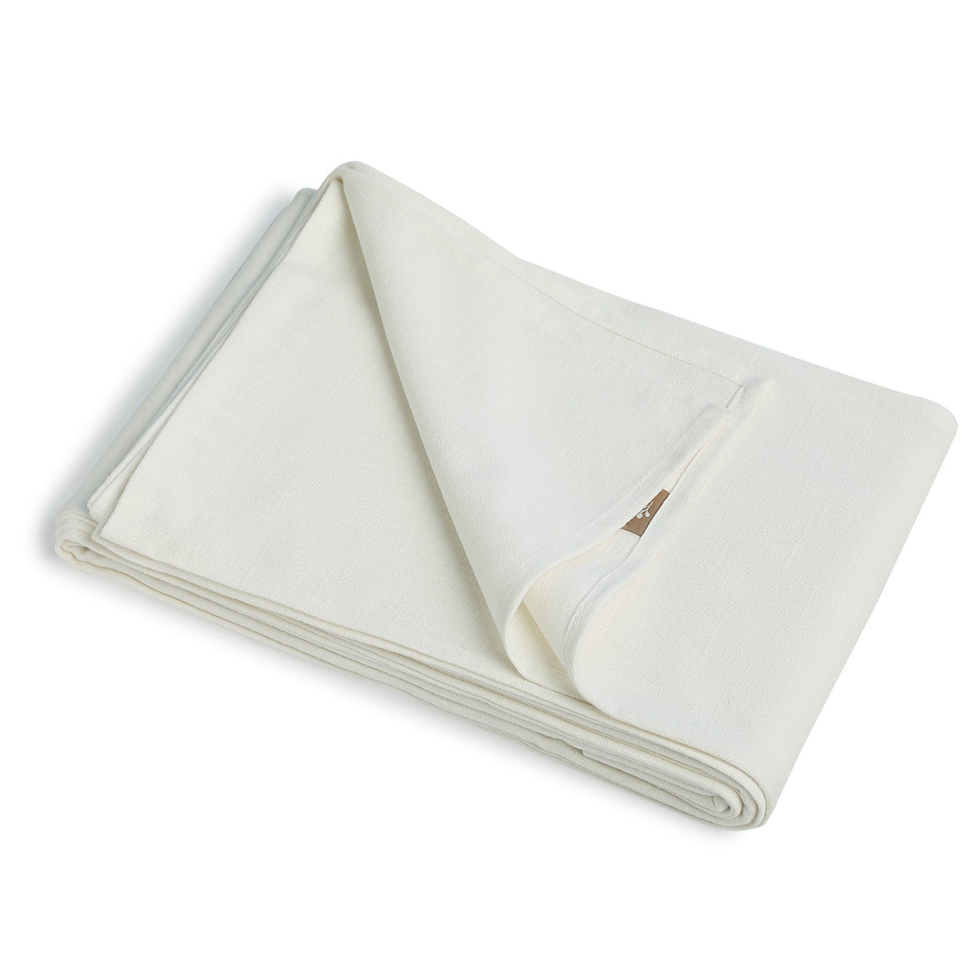Tablecloth - Louis - Cotton Canvas - White