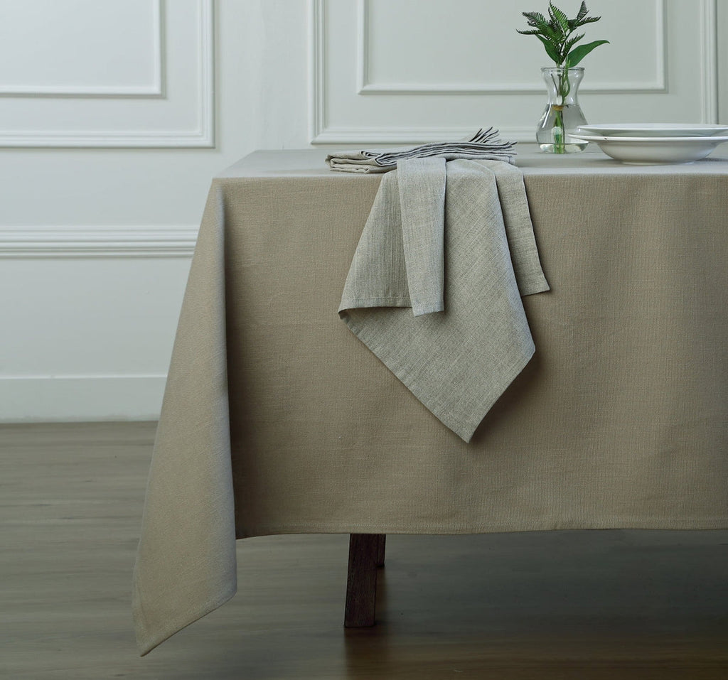 Tablecloth - Louis - Cotton Canvas - Natural