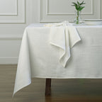 Louis - Lot De 4 Serviettes De Table - Blanc