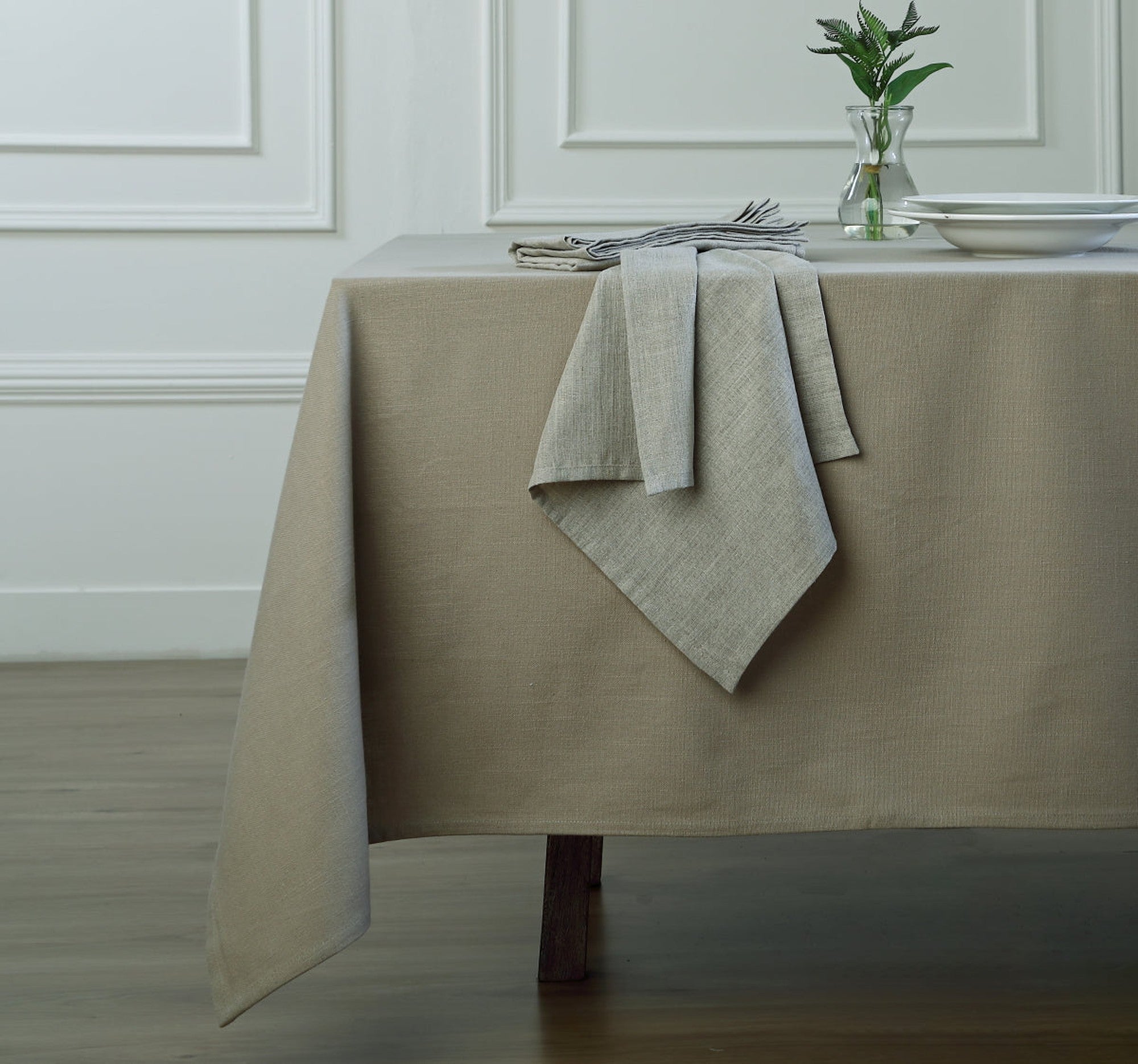 Louis - Lot De 4 Serviettes De Table - Naturel