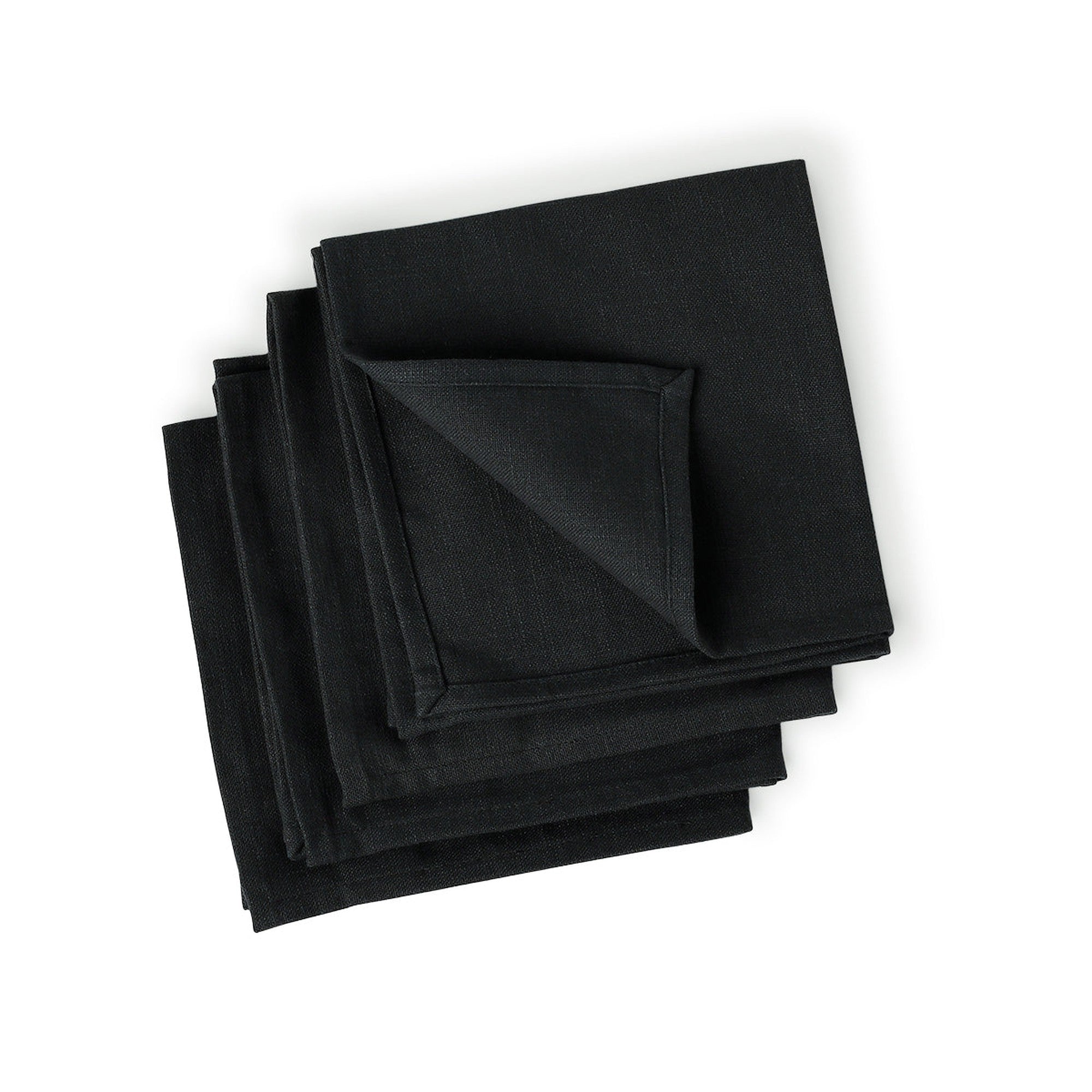 Louis - Lot De 4 Serviettes De Table - Fusain