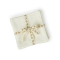 Set of 4 Coasters - Louis - Cotton Canvas - White