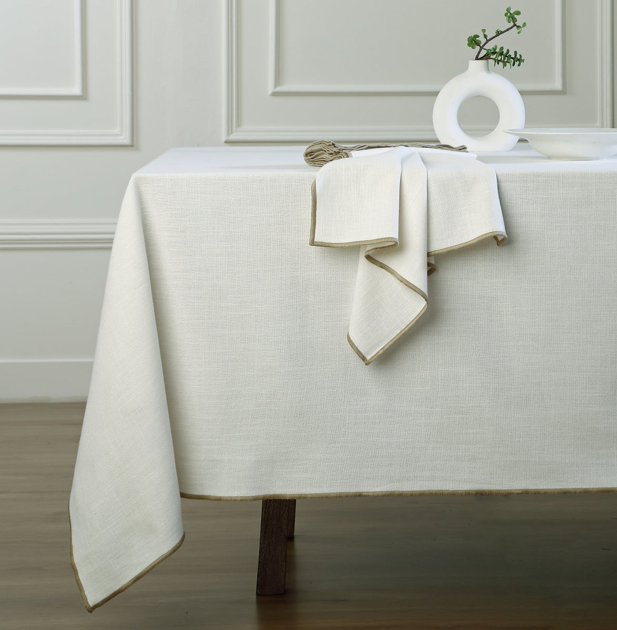 Jules - Nappe - Blanc/Sable