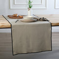 Jules - Chemin De Table - Naturel/Noir