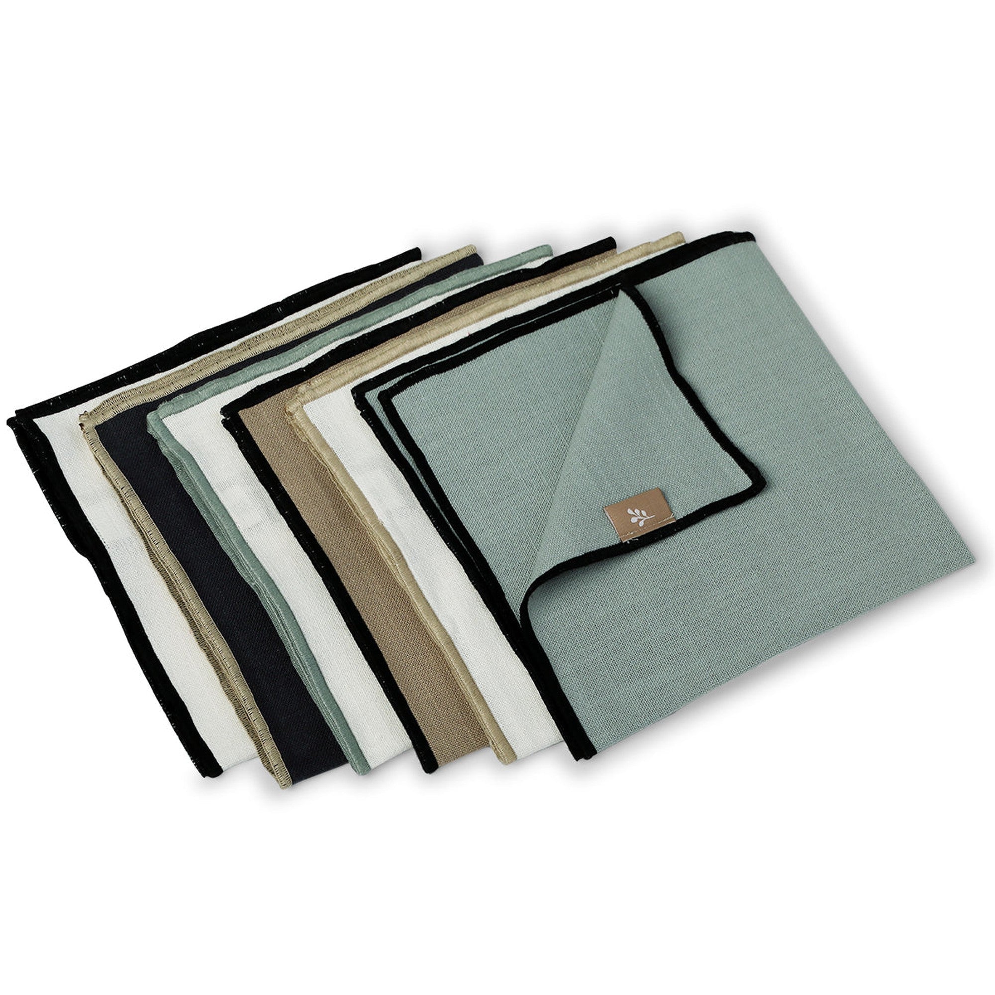 Jules - Set De Table (X4) - Fusain/Sable
