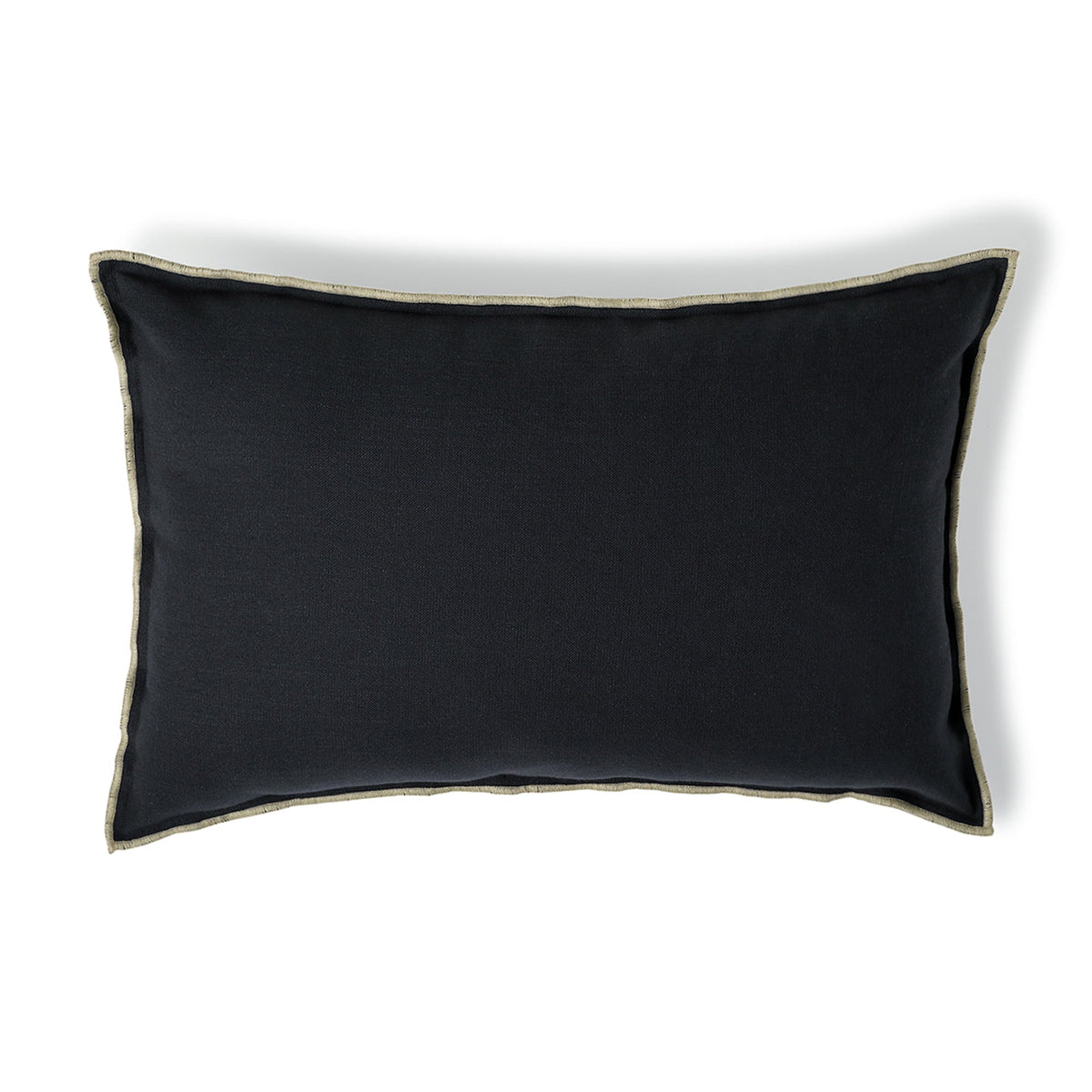 Jules - Funda De Cojín - Lona De Algodón - Fusain/Sable