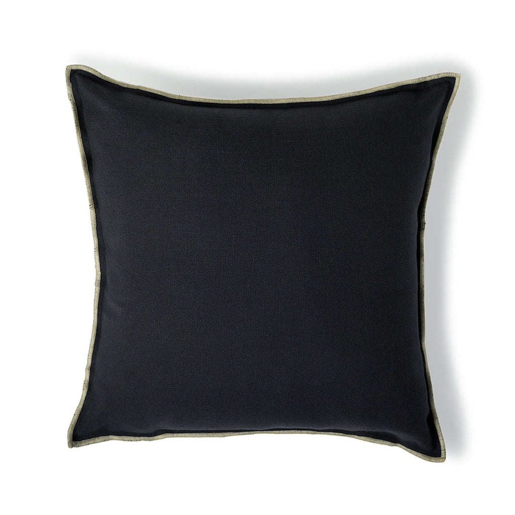 Jules - Funda De Cojín - Lona De Algodón - Fusain/Sable