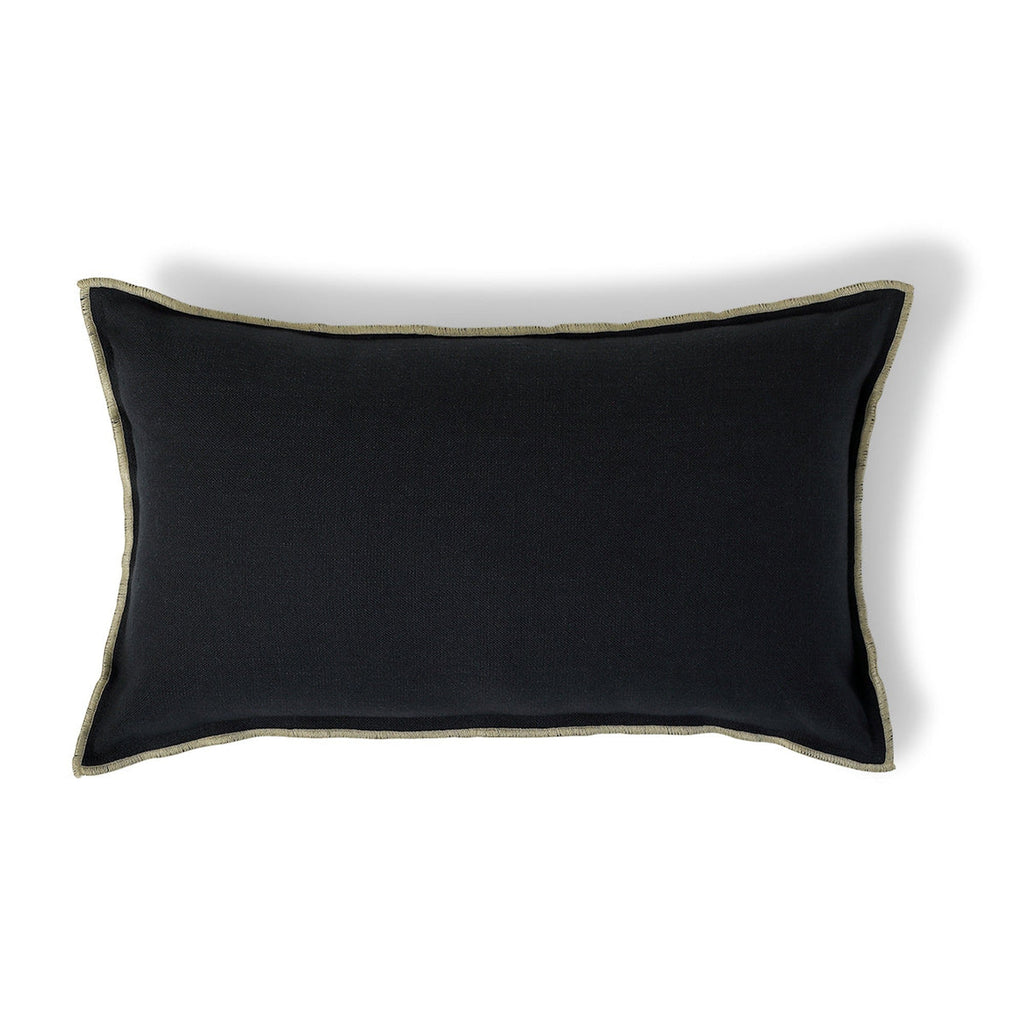 Jules - Funda De Cojín - Lona De Algodón - Fusain/Sable