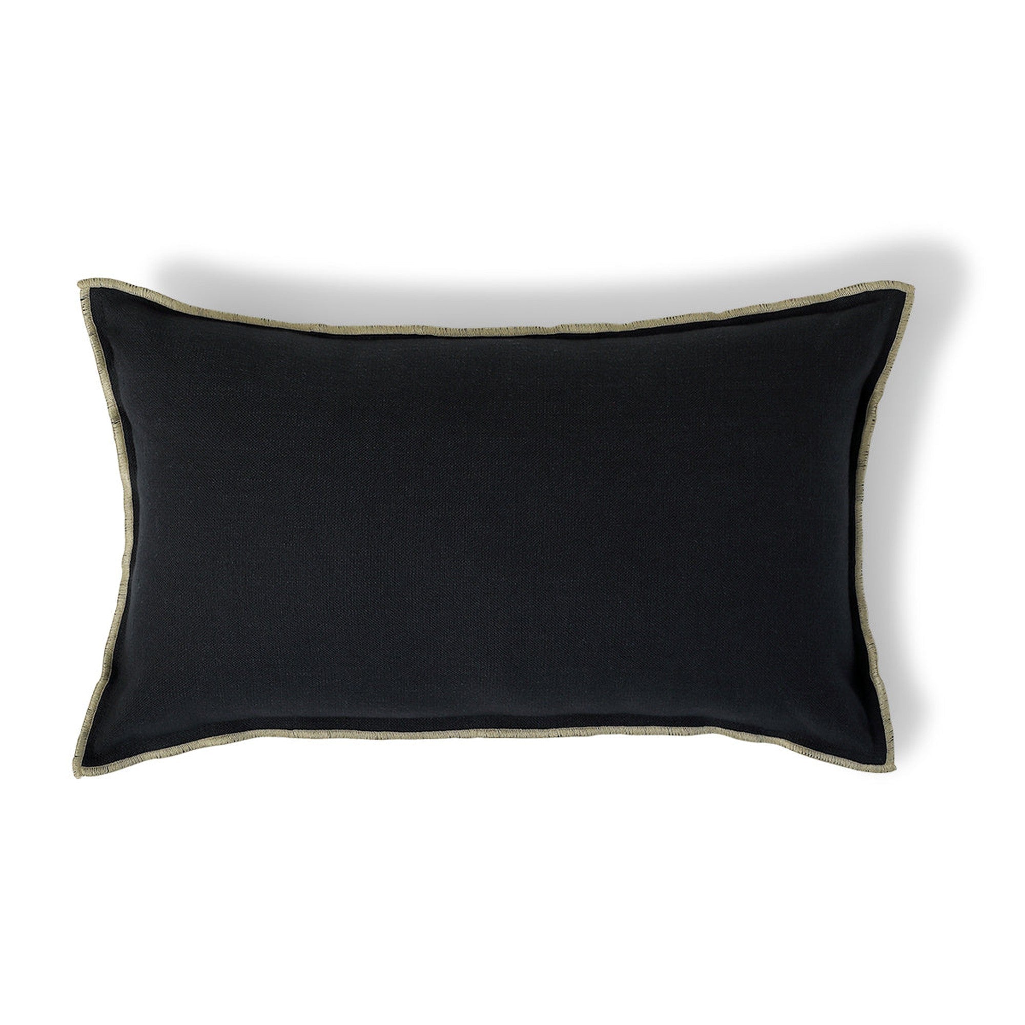 Jules - Funda De Cojín - Lona De Algodón - Fusain/Sable