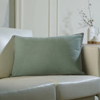 Victor - Cojín - Lona De Algodón - Verde Celadón