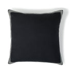 Victor - Cushion - Cotton Canvas - Charcoal