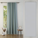Paul - Tab-Top Curtain - Washed Linen - Celadon Green
