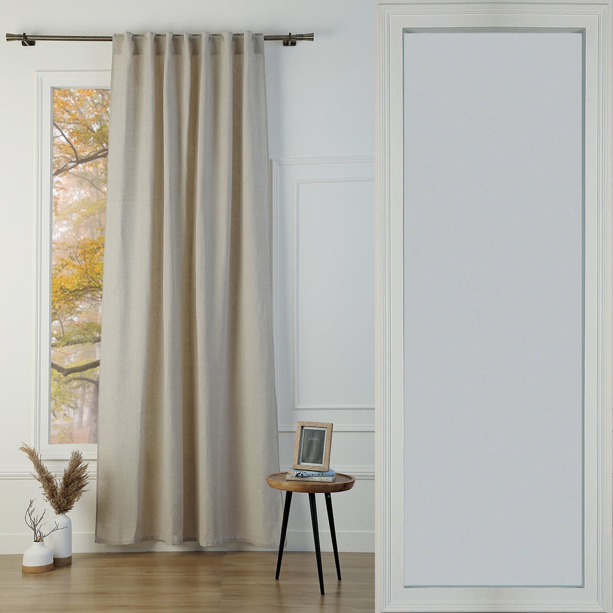 Paul - Tab-Top Curtain - Washed Linen - Natural