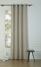 Paul - Eyelet Curtain - Washed Linen - Natural