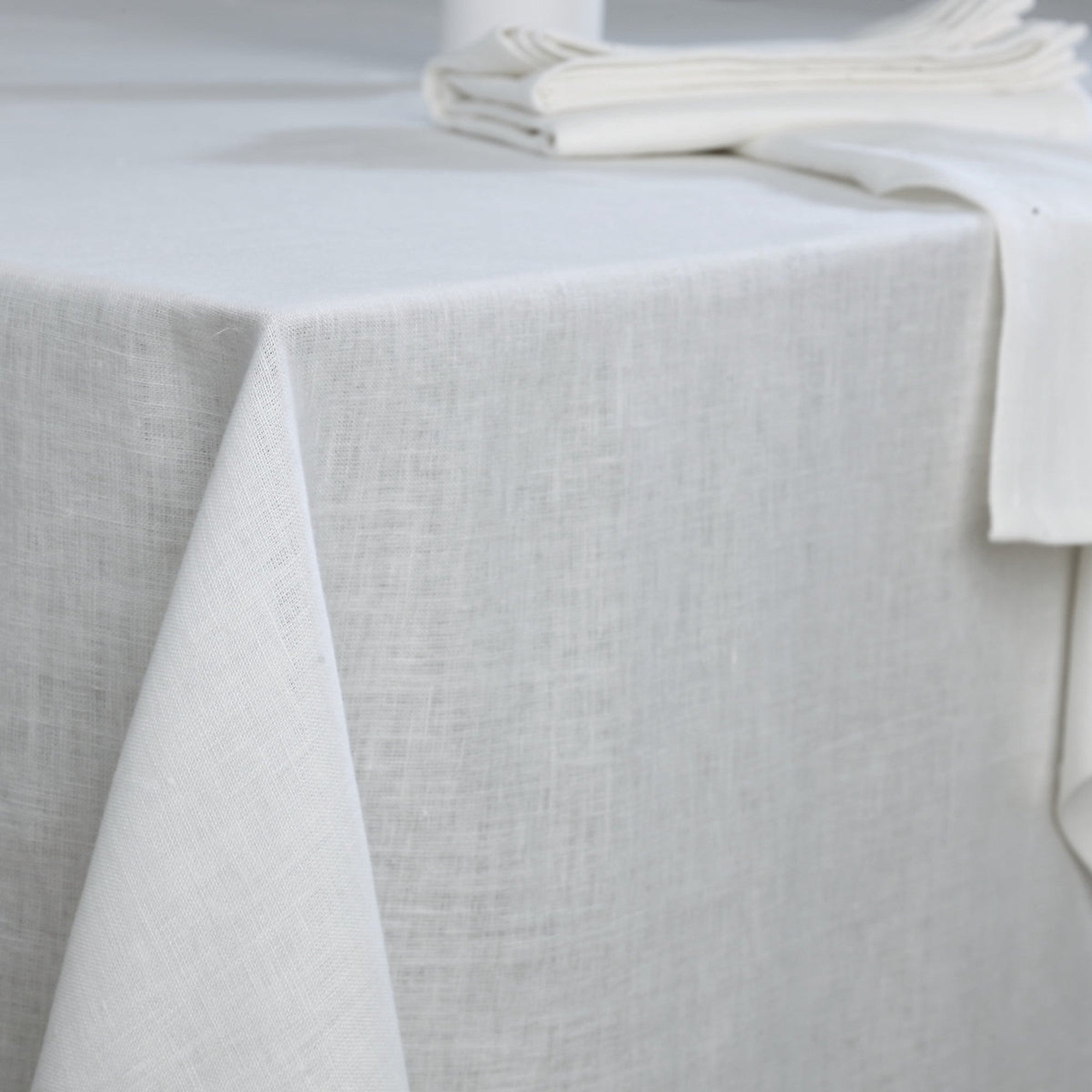 Tablecloth - Paul - Washed Linen - White - 150X250CM
