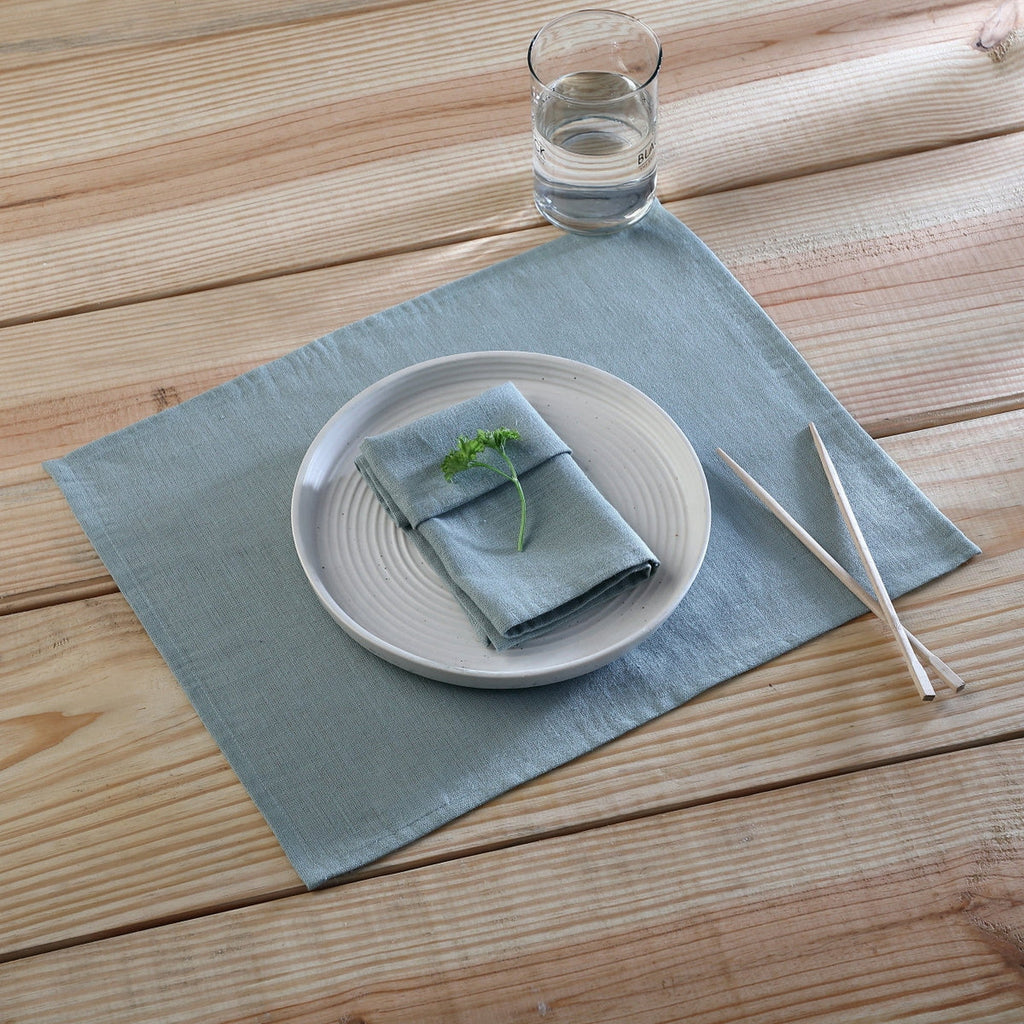 Paul - Lot De 4 Serviettes De Table - Vert Céladon