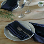 Paul - Lot De 4 Serviettes De Table - Fusain