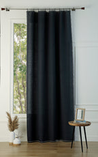 Gabriel - Visillo - Lino Lavado - Carbón/Arena