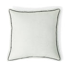 Gabriel - Cushion - Washed Linen - White/Black