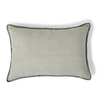 Maxime - Cushion - Washed Linen - Natural/Black