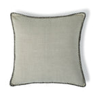 Maxime - Cushion - Washed Linen - Natural/Black
