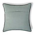 Maxime - Coussin - Lin Lavé - Céladon/Noir