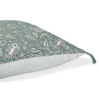 Noida - Cushion - Cotton Canvas - Celadon Green